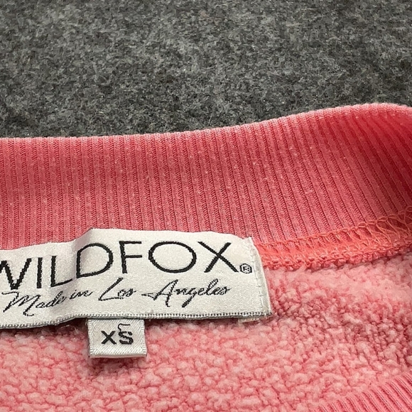 Wildfox Kiss Lip Print Sweatshirt - XS - Picture 4 of 5